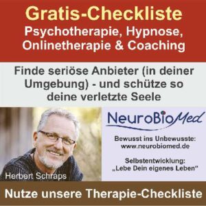 kostenlose hypnosetherapie - Checkliste Psychotherapie - Onlinetherapie