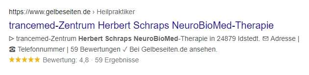 Bewertungen Herbert Schraps Erfahrungen NeuroBioMed Kritik