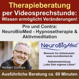 Therapieberatung Videosprechstunde Hypnosetherapie Psychotherapie